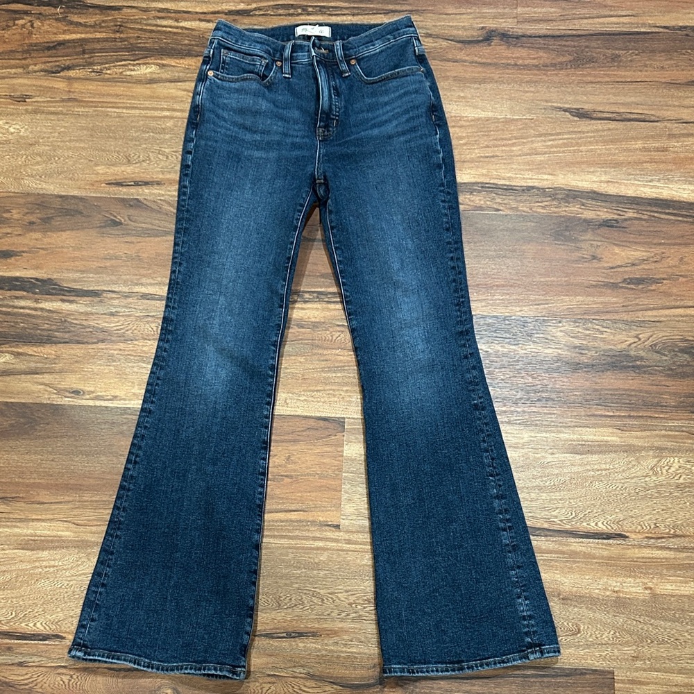Madewell Dark Blue Flare Jeans